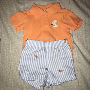 BABYS FIRST EASTER OUTFIT